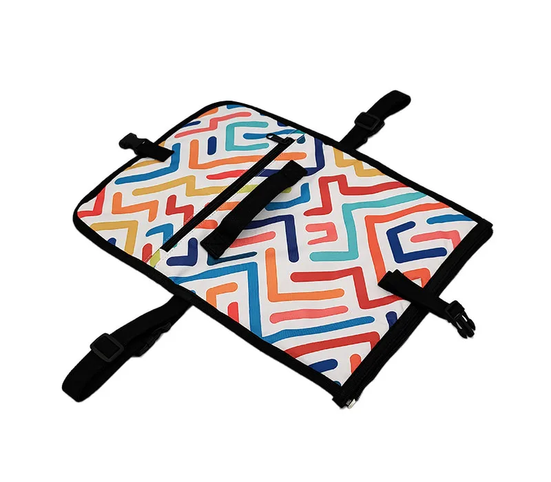 RPET Polyester Diaper Padding Babies Foldable Changing Mat Head Pillow Sheet Baby Diaper Change Mat Custom Printing