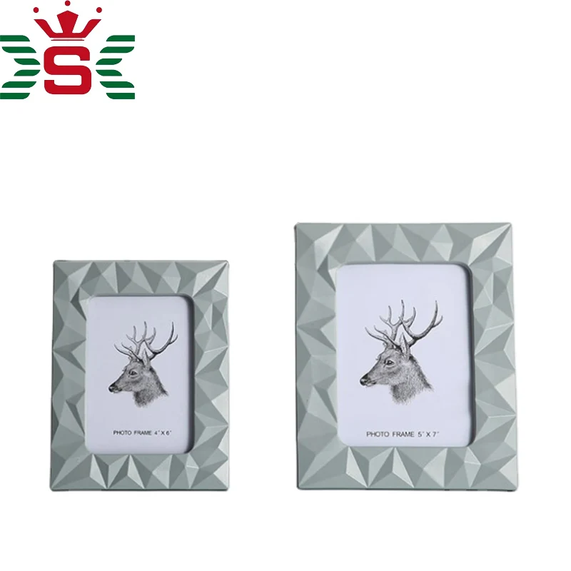 White Ceramic Electronic Photo Frame Magic Mirror Square Crystal Logo Printing Accept,gravure Printing Handpainted Songxing