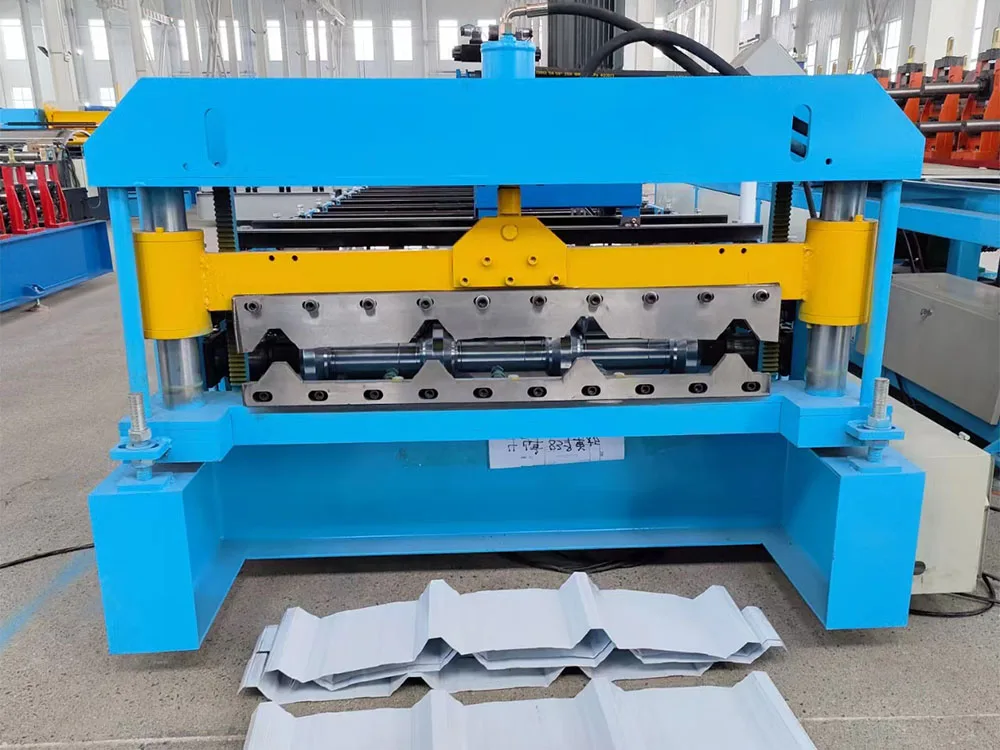 Single Layer Commercial Roof Siding Corrugated Machine