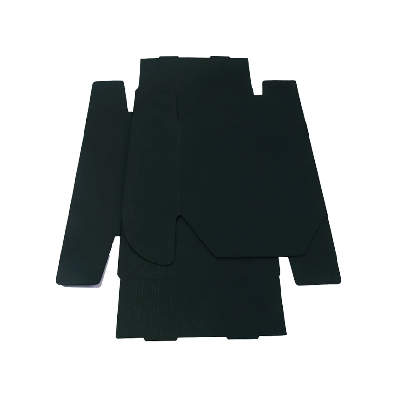 Custom Logo  Large Matte Biodegradable Ecommerce Shipping  Black Mailer Box Carton Corrugated Boxes