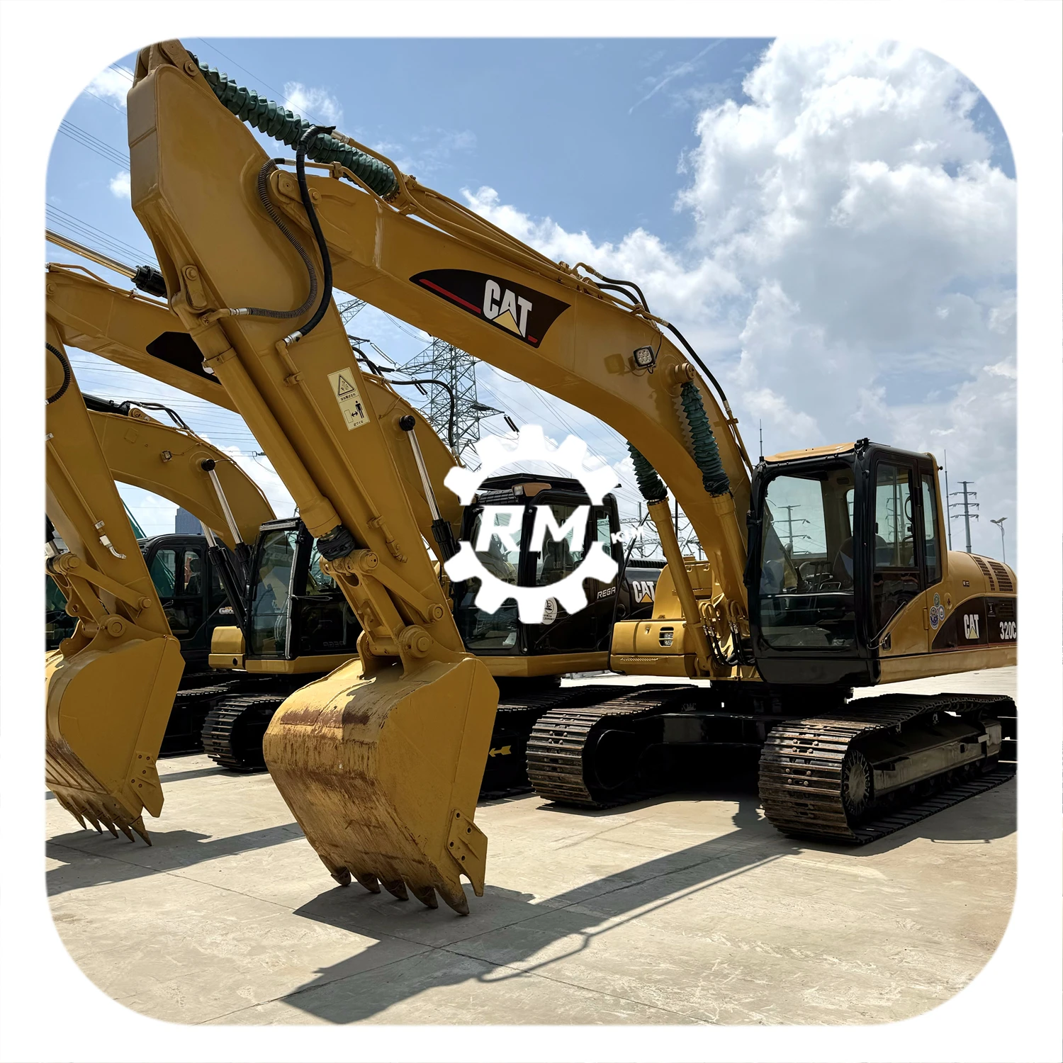 Многофункциональный Прочный и недорогой механический CAT320C используется в Японии CAT 320C 320D 330D 330D2GC экскаватор для продажи