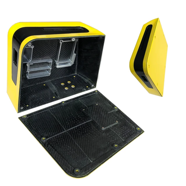 OEM custom carbon fiber 3k weave carbon fiber battery box carbon case