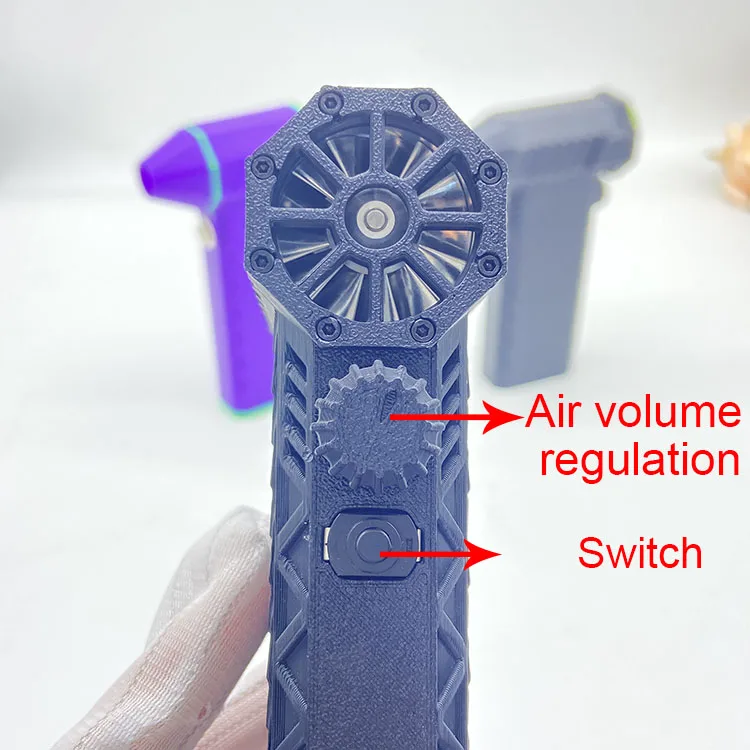 Cordless turbo jet air duster blower Portable Dry electric new mini turbo violent fan turbo jet fan for Car, Cleaning, computer