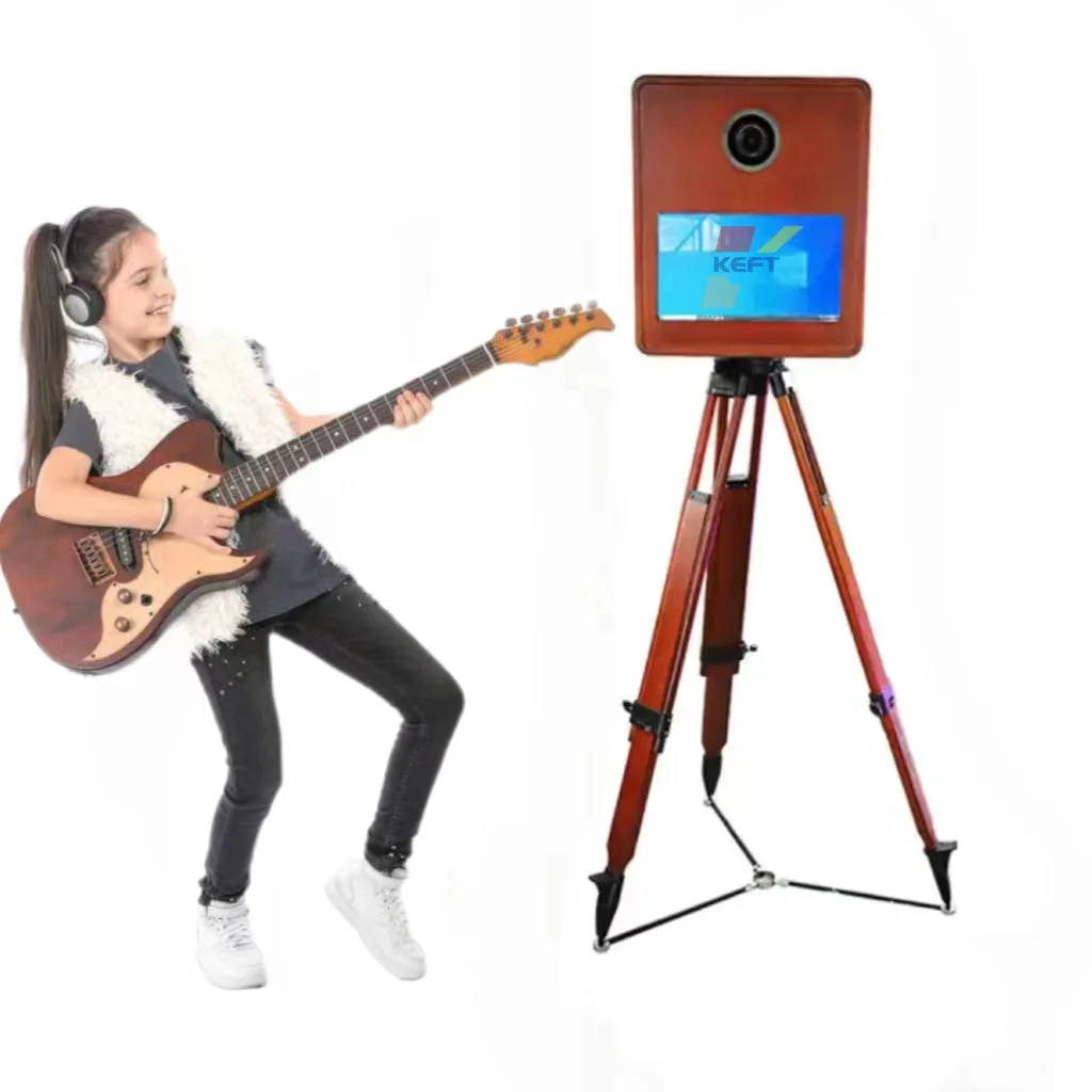 Selfie Photobooth Kiosk Rental Portable Instant Printing Events Photo Booth for You to Start a Photo Booth Business