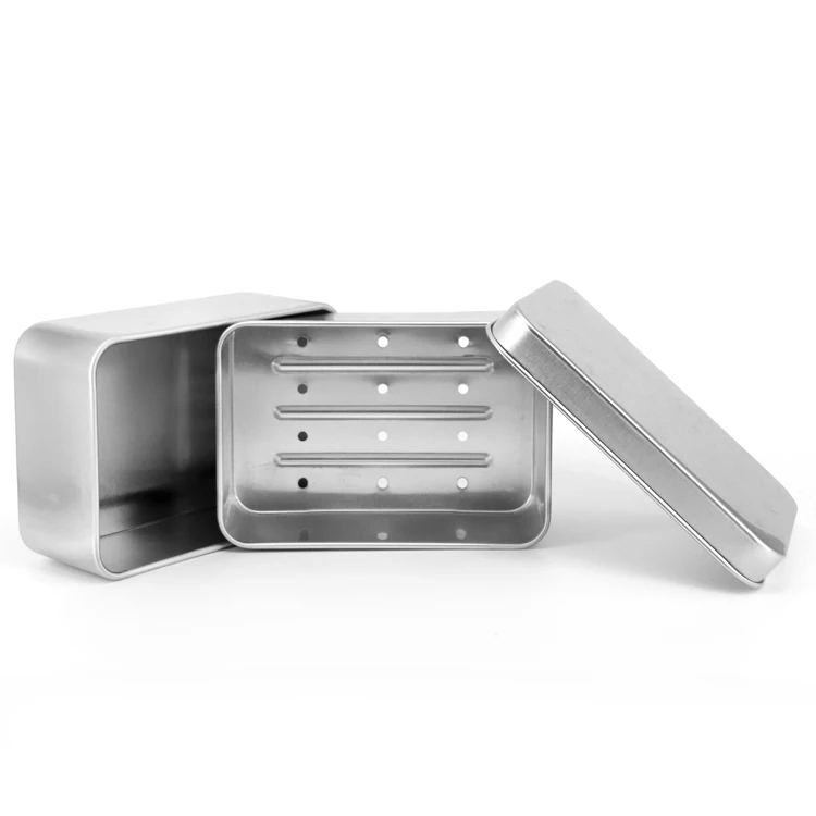 Горячая Распродажа, Прямоугольная алюминиевая Жестяная Банка, жестяная банка для мыла, алюминиевая банка, Жестяная Коробка для мыла, Металлическая Коробка для мыла