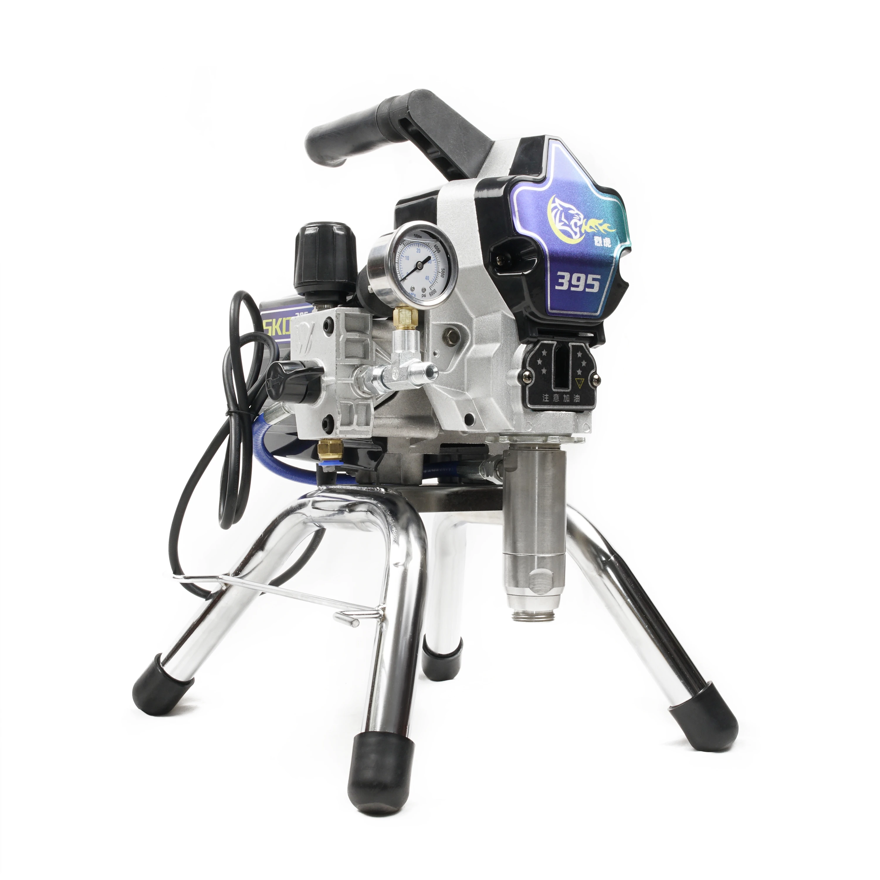 Тигренок XLH-595 Электрический безвоздушный распылитель краски многофункциональный бытовой Электрический распылитель для латексной краски