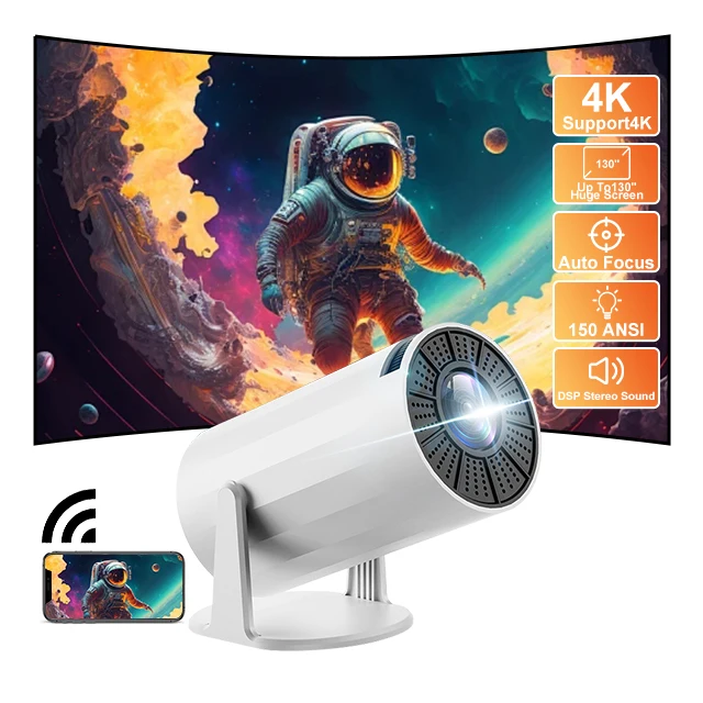 Salange X8 Max Portable mini projector 4K hd android 11 smart projector proyector 160 ANSI lumen home theater beamer