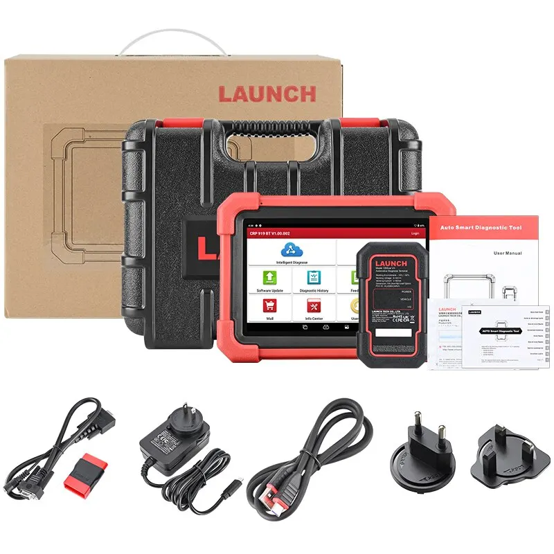 2024 LAUNCH X431 CRP919X BT Car Diagnostic Tool DBScar VII VCI Auto OBD2 Scanner Car Diagnostic Machine