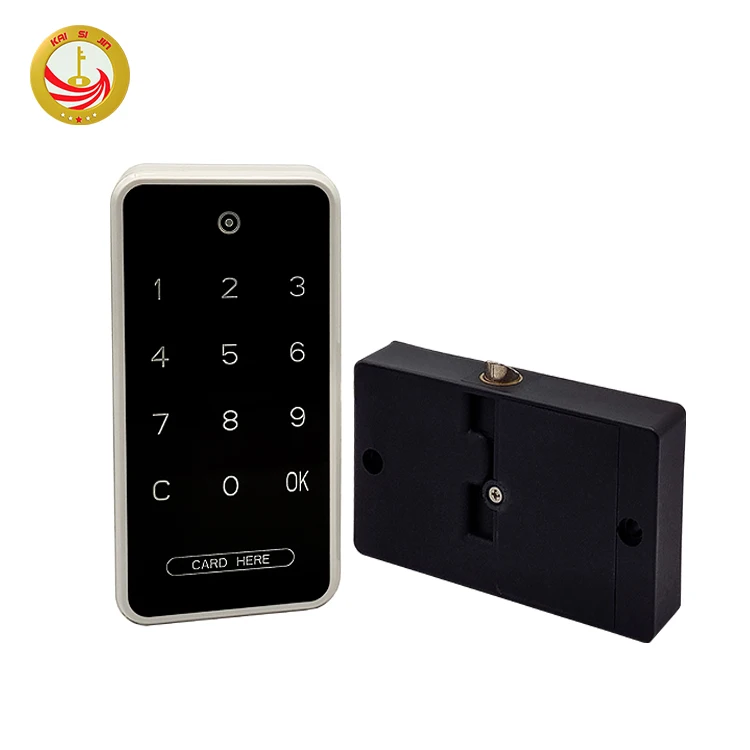 KSJ intelligent control Digital Password Keypad Locks smart rfid battery password cabinet locker lock