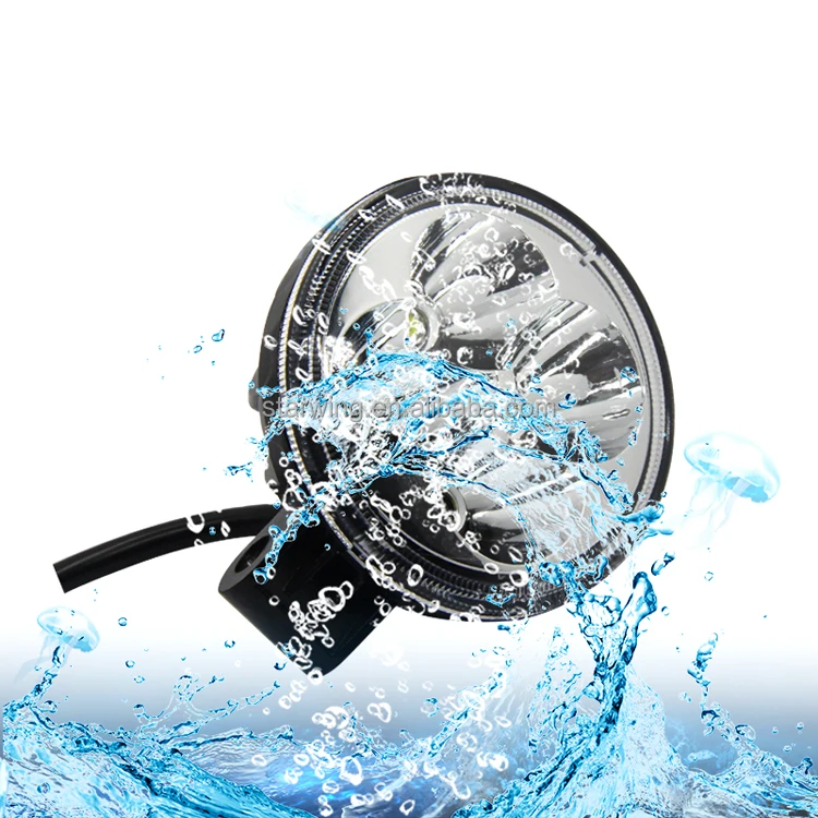 factory direct sale 3 inch round 6-80V  12W sealed beam led work light for car truck tractors auto lighting systems