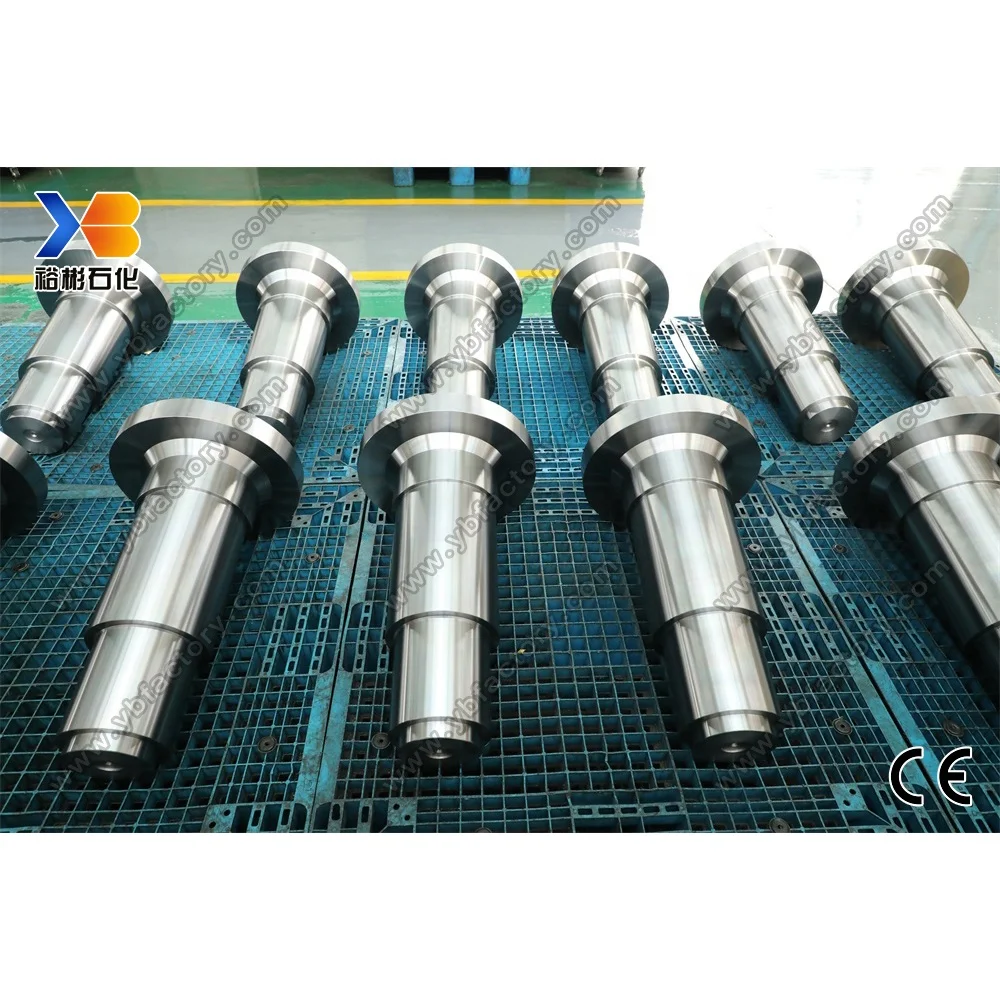 ISO Certificate Customized Precision Machining Steel Forging Shaft CNC Drive Spindle