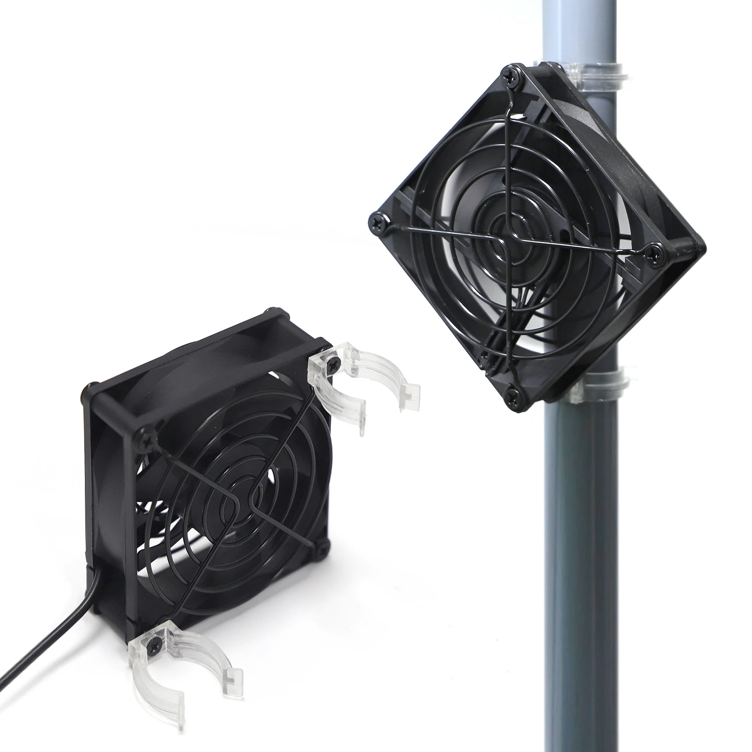 Clip Silent Mini USB Adjustable Fans Timer Smart Greenhouse Hydroponics Indoor Garden Growing Ventilation Fan