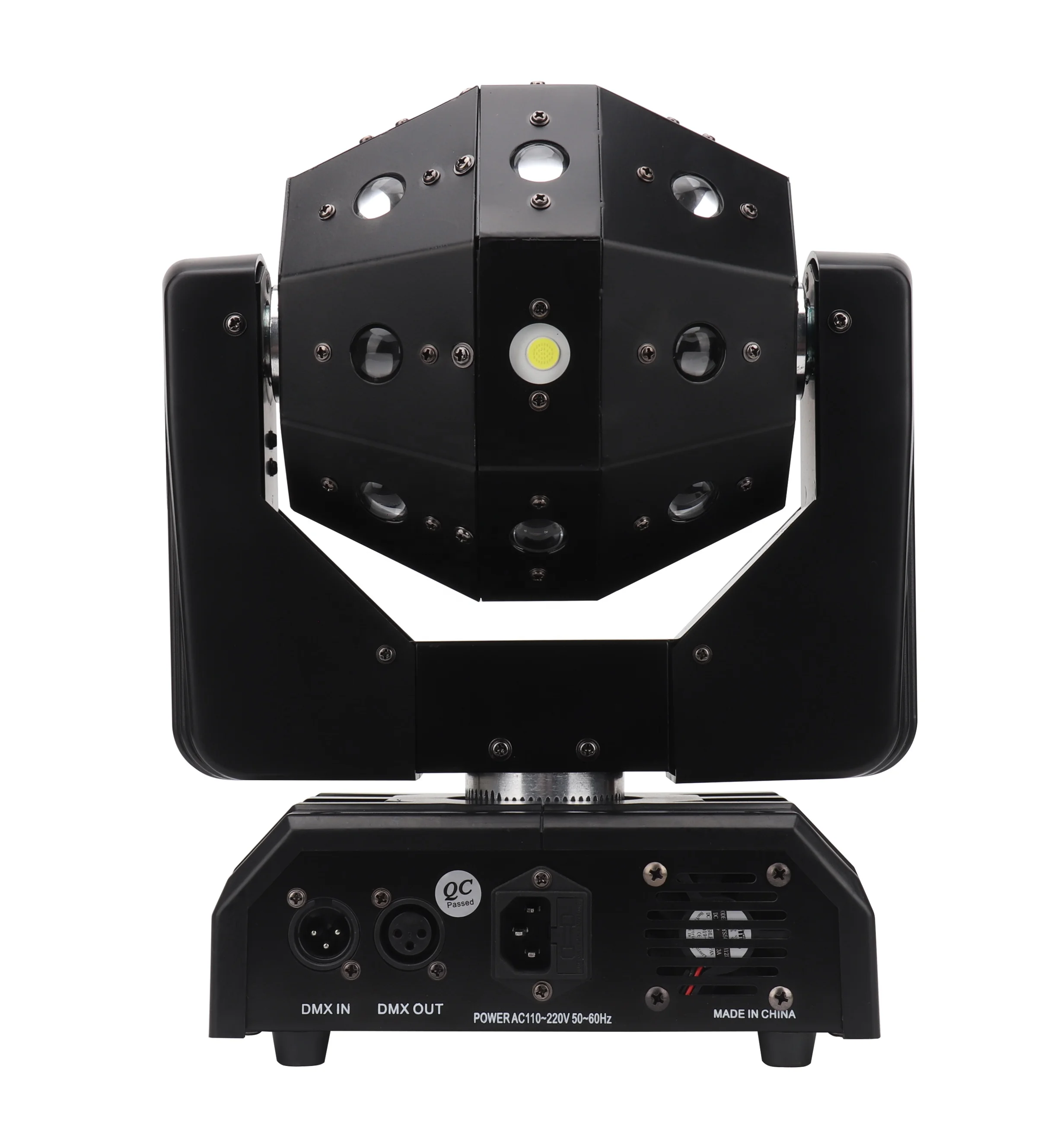 Kimu 16pcs 3in1 Rgb Laser Stage Beam Strobe Disco Lights Effect Dmx Led Beam Moving Head Light Dj Disco Ball