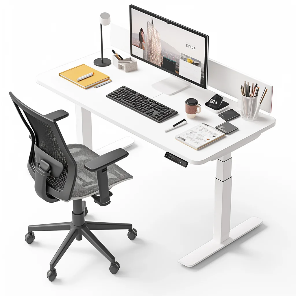 Office Furniture Smart extendable table with lifting mechanism Height Adjustable Sit Stand Office Tables