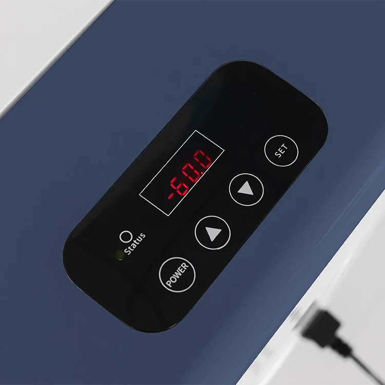 Refport portable ultra low temperature freezer -60 degree medical storage and transport