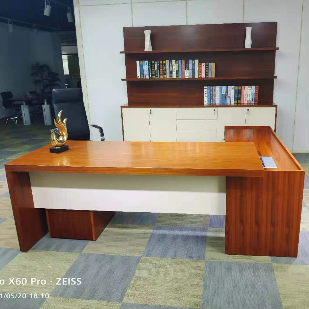 Роскошная офисная мебель в промышленном стиле, директорский директор, офисный стол