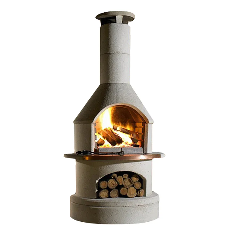Настраиваемый камин GRC бетонный firepit дровяная печь GFRC мебель
