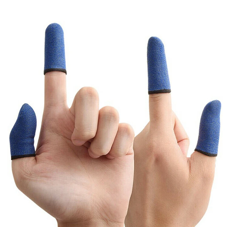 Fashion Breathable Mobile Game Controller Finger Sleeve Finger Anti-Sweat Touch for PUBG