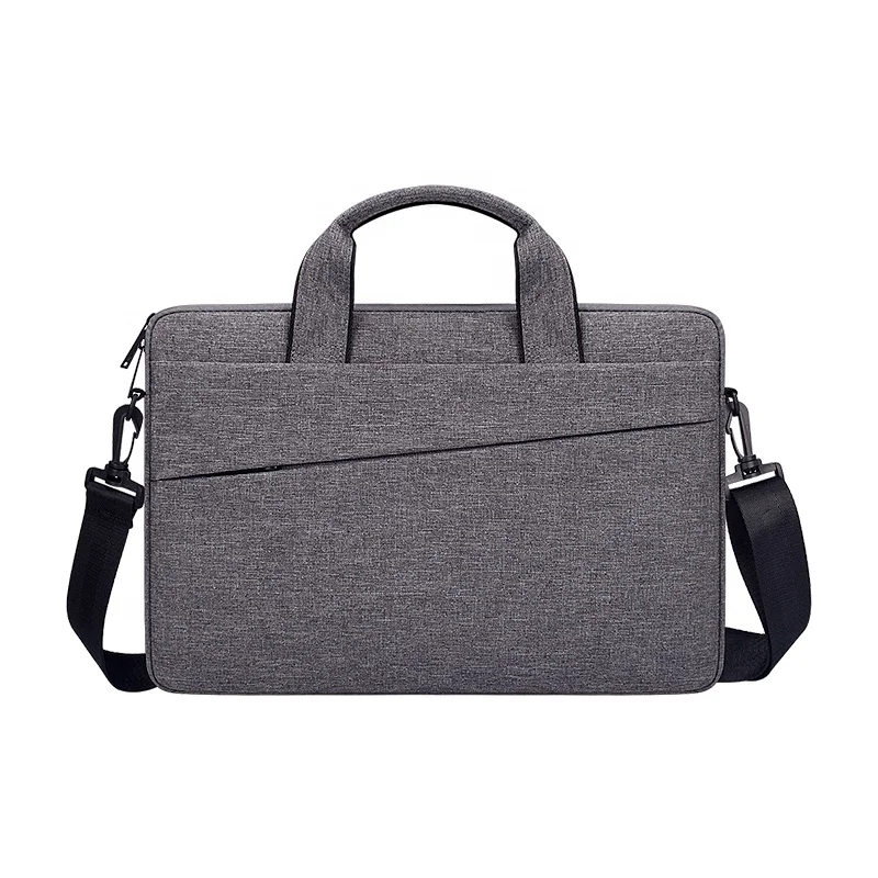 Pink Black Grey Dark Gray 13 14 15 Inch Sling Strap Laptop Notebook Sleeve Bag