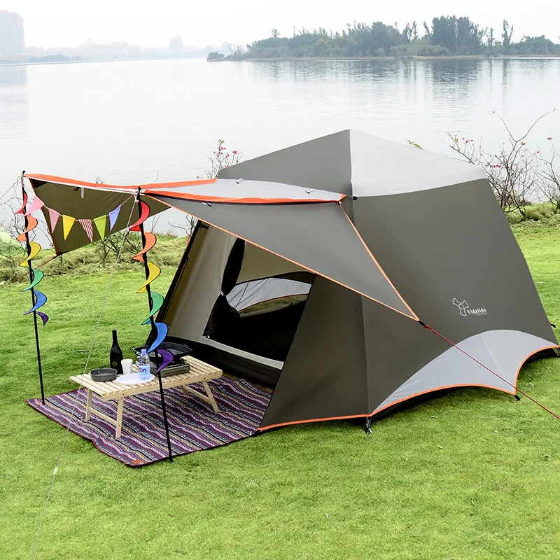 Automatic Tent Camping Pergola Family Camping Outdoor Fishing Leisure Sunshade Rainproof Tent
