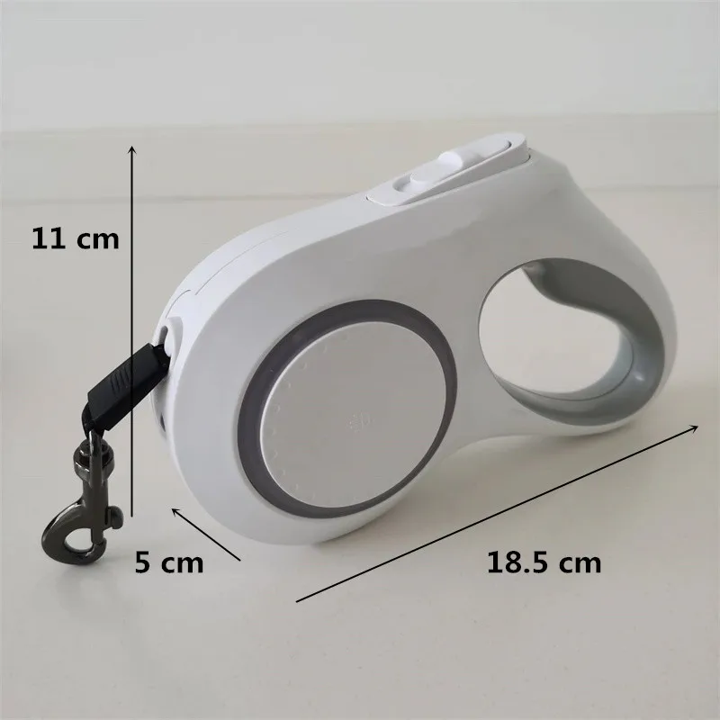 Top Seller Custom Logo Led Light Pet Dog Leash Nylon Automatic Led Retractable Dog Leash Wholesale