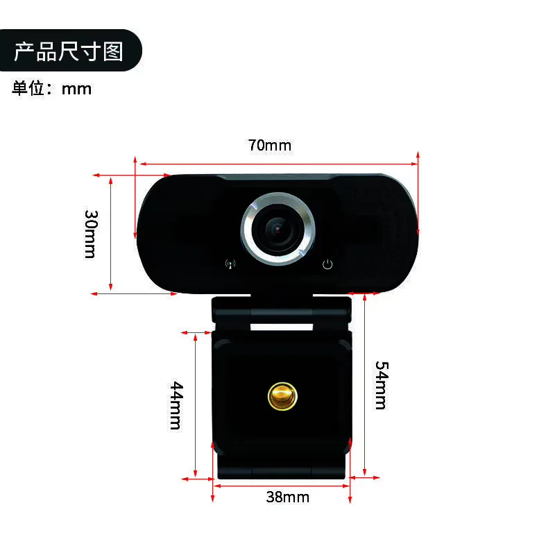 Заводская низкая цена FHD 1080P USB 2,0 ПК камера с микрофоном веб-камерой