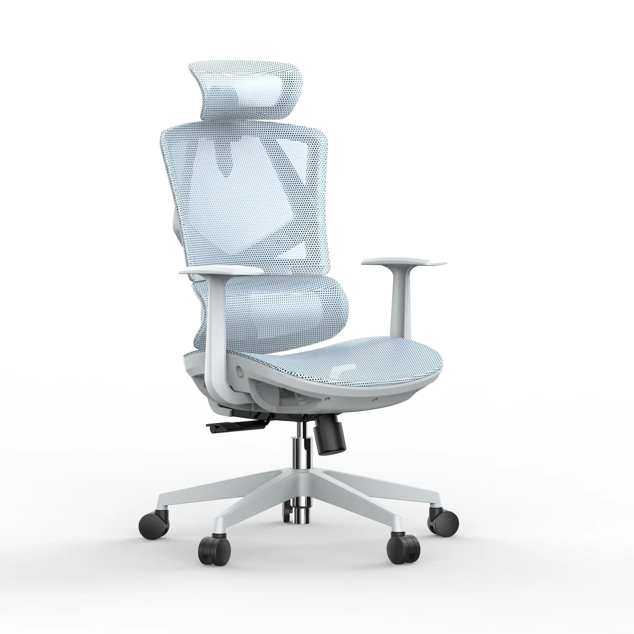 SIHOO M91A blue ergonomic mesh office chair headrest computer