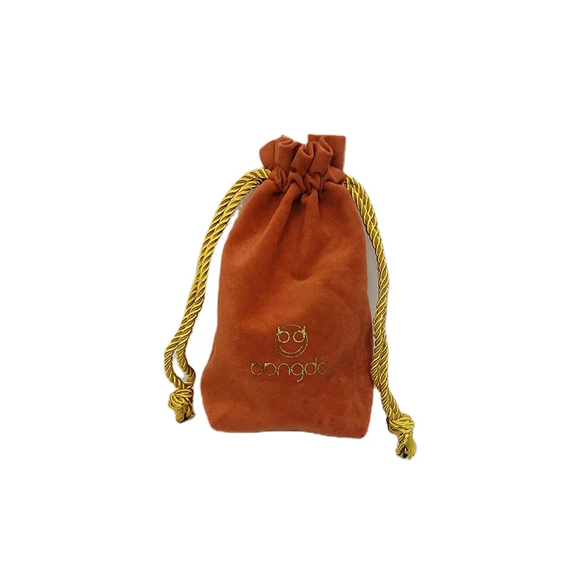 Promotional Customized Linen Drawstring Shoe Pouch Laundry cotton  Bag for  Gift  OEM  Stylish