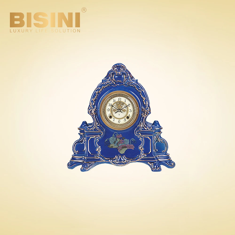 Pure copper creative Cuckoo clock mechanical clock living room solid wood household table clock