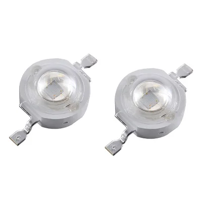 1w 3w High Power Ir Uv Led Chip Deep Red Royal Blue Rose pink 2V 3V 300mA 350mA 700mA Epileds Brand Chinese for Torch