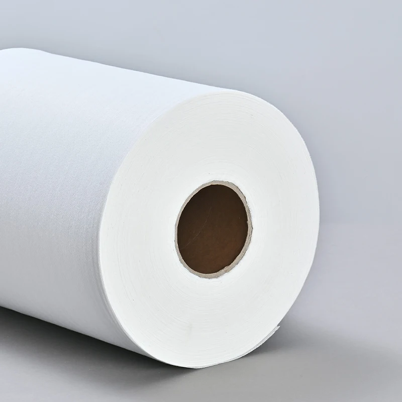 High Quality Quick Moisture Absorption 80g Wet Wipes Material Mesh Veins Spunlace Nonwoven Fabric