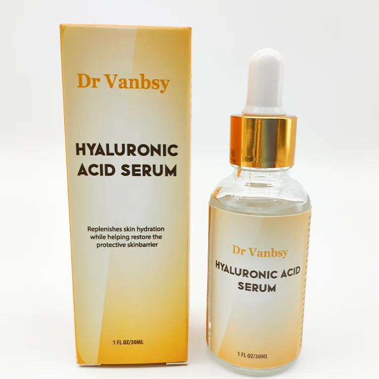 2022 Top Quality Serum Hyaluronic Acid Natural Facial Treatment Serum Hyaluronic Acid Anti Wrinkle Cosmetic Bulk