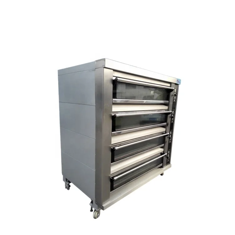 Competitive High Quality Stainless Steel 304  Commercial Gas /electricdeck Oven  3 Deck 6/9 Trays Bakery Oven Prices