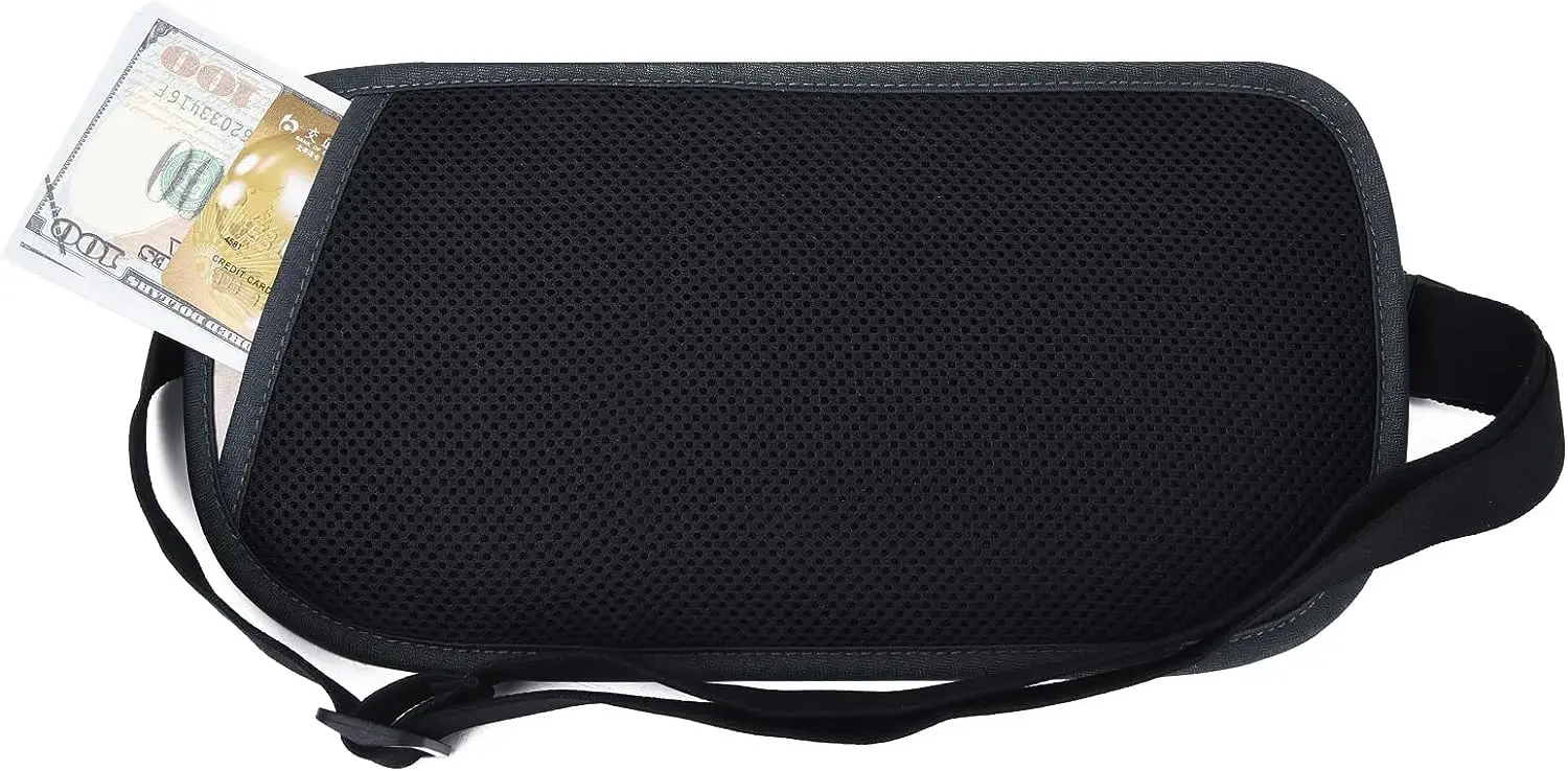 Factory straight selling Money Belt Secret Pocket Hidden Security Travel Waist Money Belt