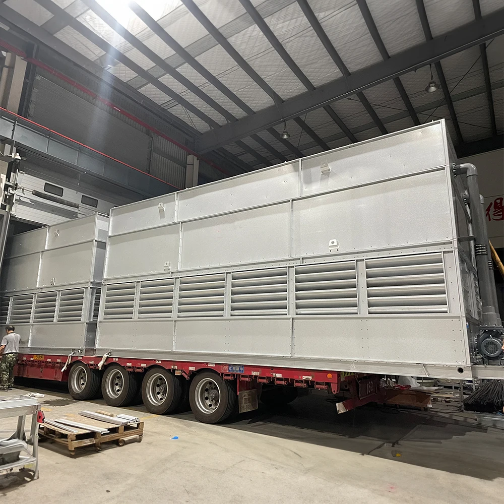 Double Sides Into Wind Crossflow Water Closed Loop Steel Cooling Tower