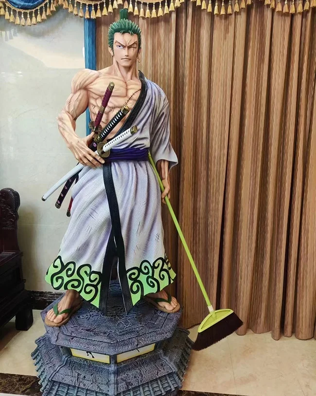 Custom One Piece Figure Resin Zoro Statue Luffy Statue Ace Sculpture For Decoration