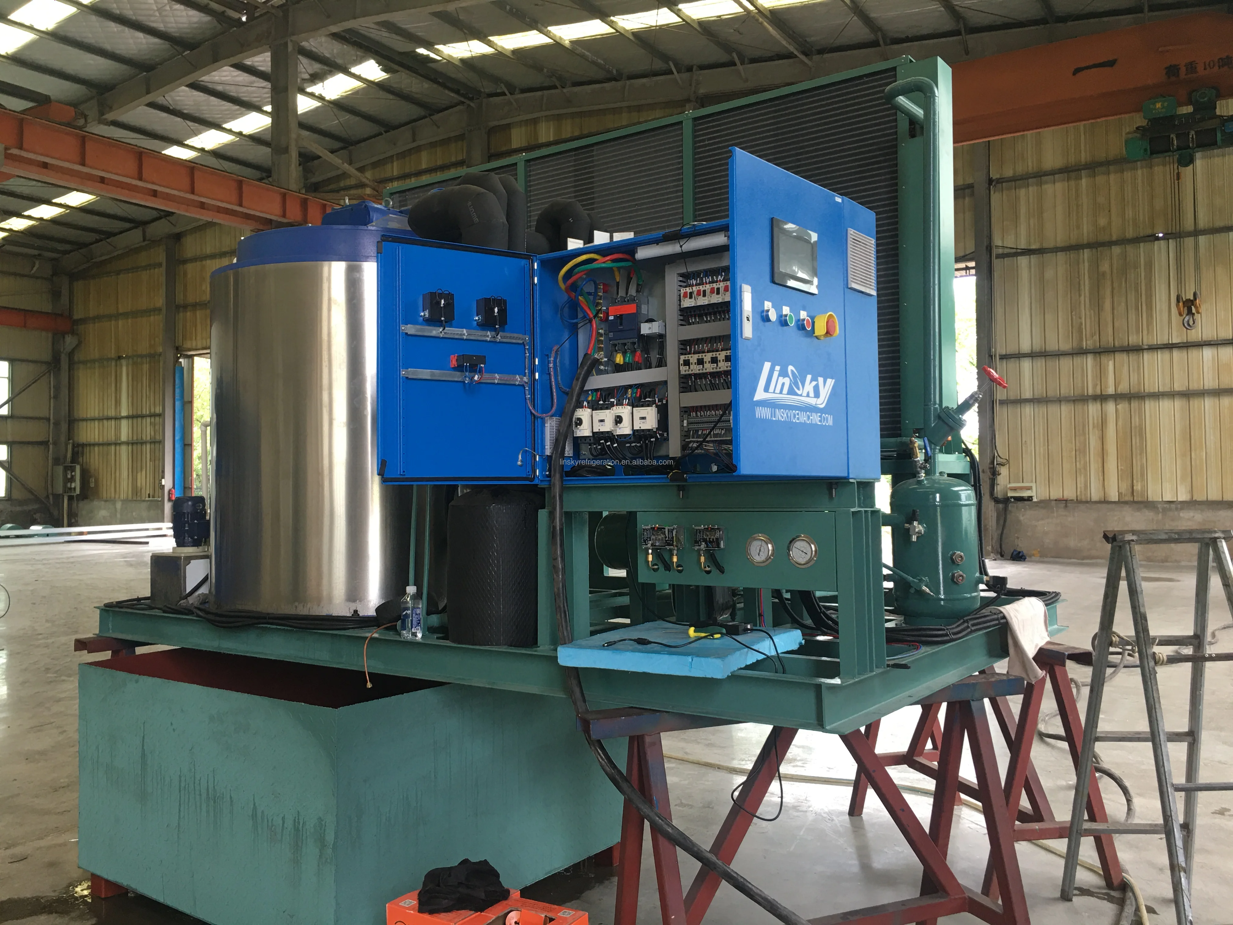 2 ton Automatic ice maker ice making machine flake maker