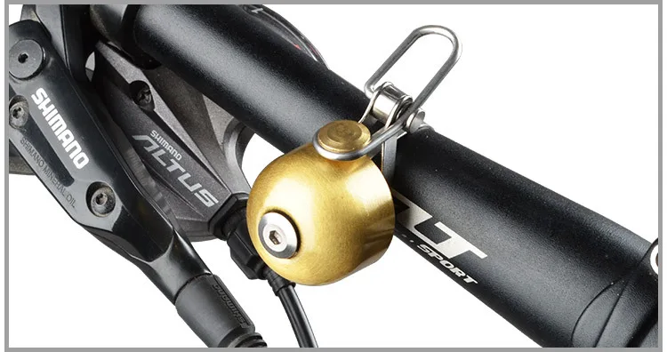 Classical Stainless Bell Cycling Horns Bike Handlebar Bell Horn Crisp Sound Bike Horn Safety Bicycle Bell