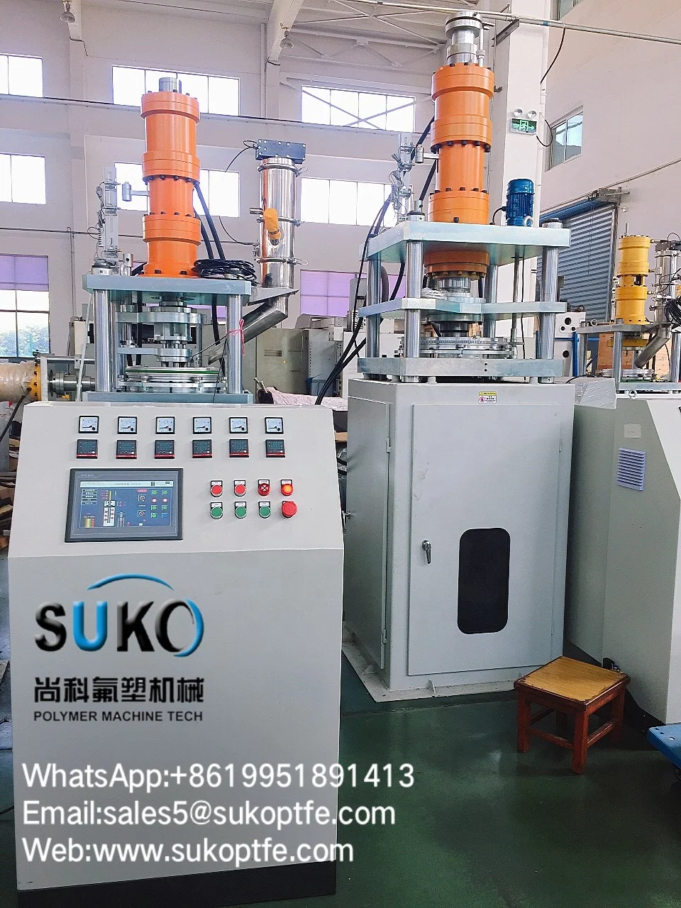 Factory Direct High Quality Items PTFE extruded tubing manufacturers extruder machine Vertical Press Machine