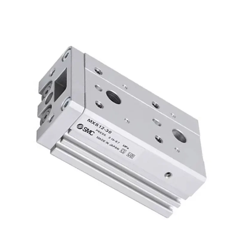 SMC cylinder MXS8/A/BS/ASB/BSA series linear compact guide rail precision air slide table cylinder
