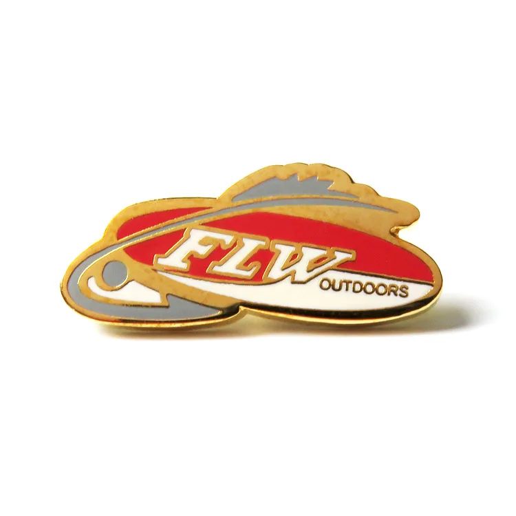 Wholesale pin black draw crown brooch Factory Custom High Quality badge pin