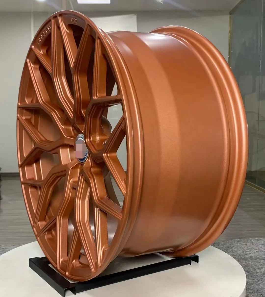mono block High quality  factory made R 16 - 24 inch  staggered  bronze color for  for Audi Benz  and Nissan car