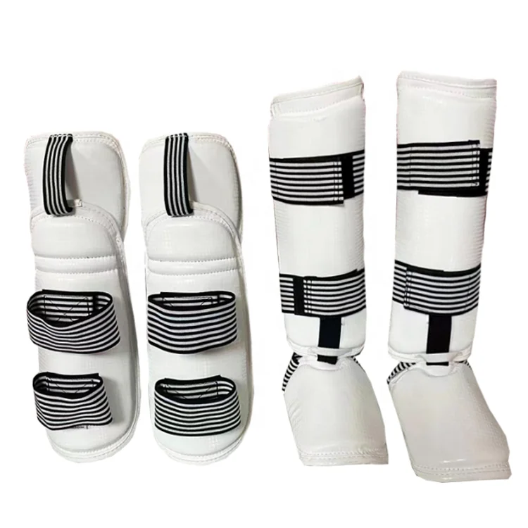 Custom Unisex Eco-Friendly EVA Foam Shin Arm Guards for Karate Taekwondo Featuring Comfortable Instep Guard with Custom Logo