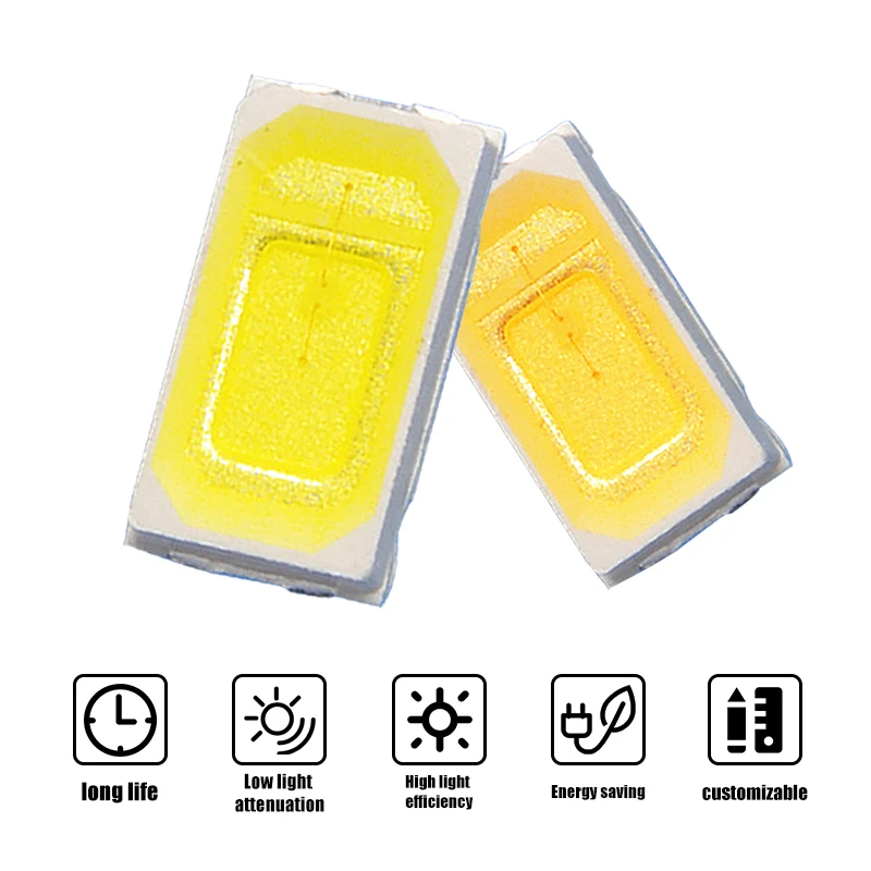 Smd Led 5730 0.5W 3V 3000K-6500K 60-80LM luminesc Taiwan Light Chip price LED Dob Csp Cob Lamp led strip grow bulb SMD Light