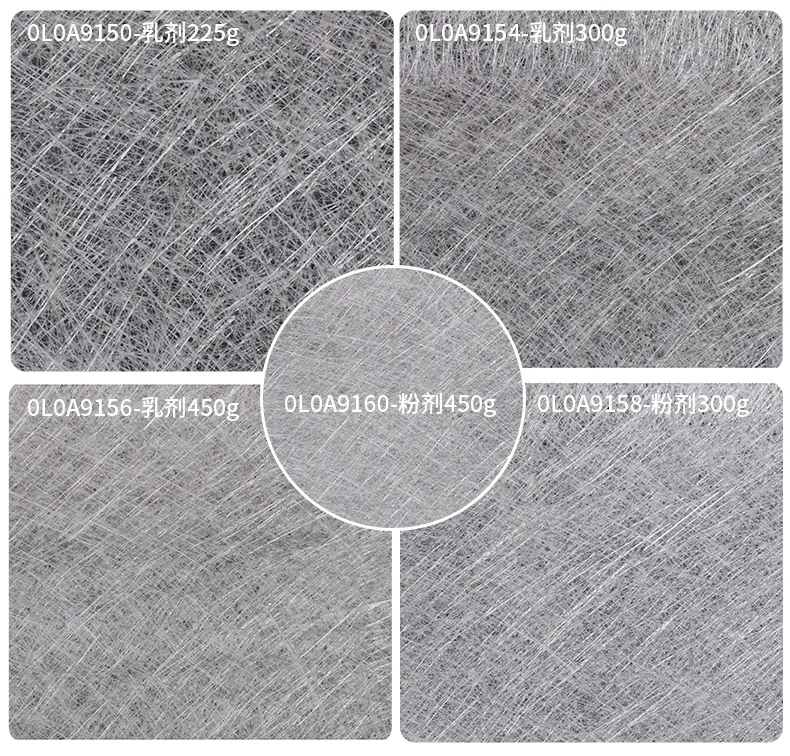 fiberglass mat 100g white color high strength fiberglass for boat fiberglass chopped strand mat