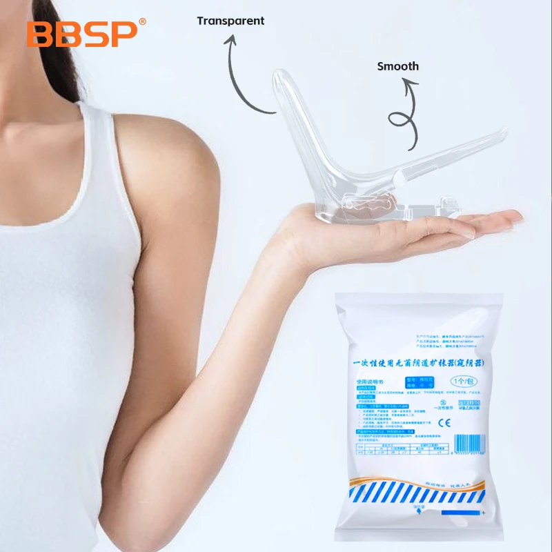 Wholesale price disposable plastic medical gynecology examination vaginal speculum source Plastic Materiel Vaginal speculum