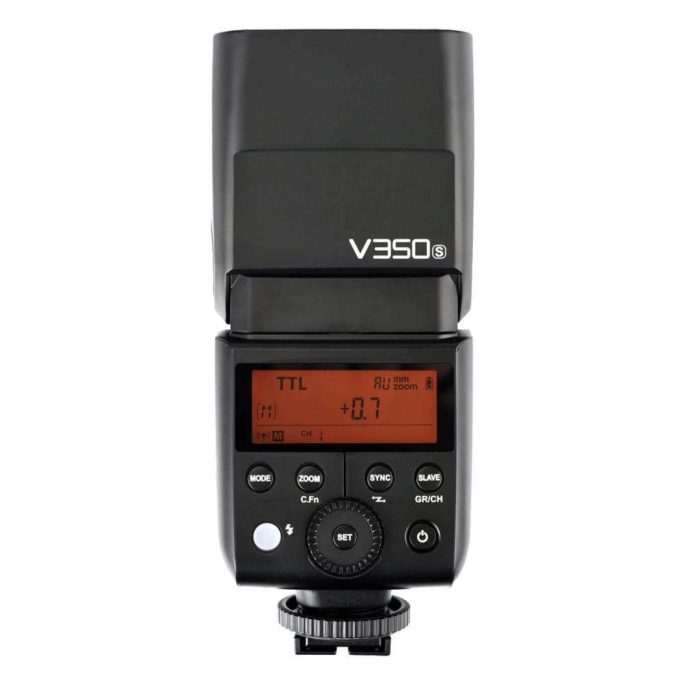 Godox V350 V350C/N/S/F/P/O Camera Flash Speedlite Lights TTL 2.4G HSS Li-ion Battery GN36 For Canon Nikon Sony Fuji Pantax Olymp