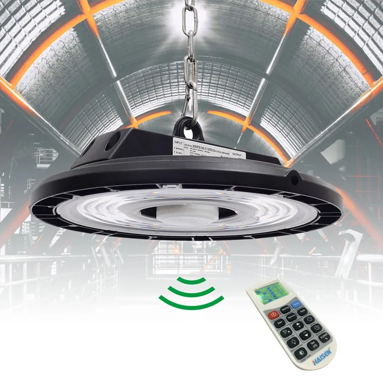 Led Lighting for Garage 100W/150W/200W Deformable Led Garage Light with Microwave Sensor High Lumen Led ufo Light with Dimmable