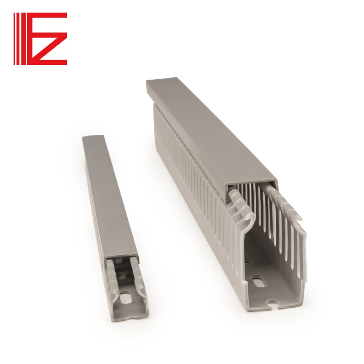 Cable Organizer Plastic Cable Ducts From Dongguan PVC Wiring Duct