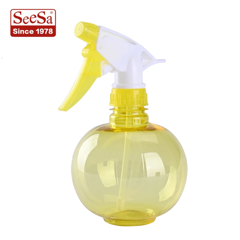 Factory custom 450ml household plastic hand pressure trigger water mist sprayer bottle